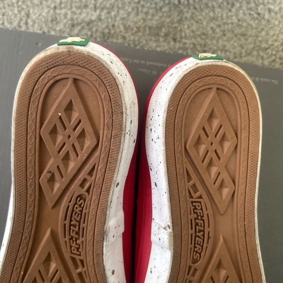 Red Women’s Sneakers - Picture 3 of 10